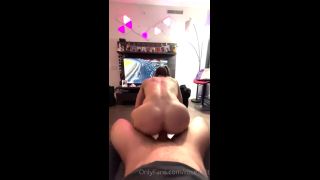 Rose.fittt Fit Babe Gets Naked and Rides a fat cock in  OnlyFans Video Rose Fit  riding dildo-4