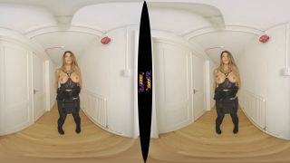 Busty Dominatrix Teases With Her Massive Natural Tits (VR 3D-2