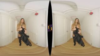 Busty Dominatrix Teases With Her Massive Natural Tits (VR 3D-3