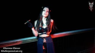 MistressMercer Succubus Cigar Smoking and Ashing - Smoking-3