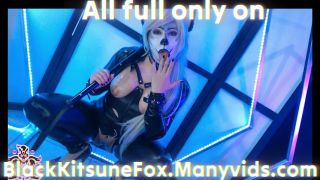 Compilation Makeups Teaster Compilation Loona Wolf, Mangle Furry, Clown, Demon and Vaporeon. Black Kitsune Fox-8