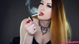 adult video clip 39 HumiliationPOV – Kira Star – Smoking Tease And Denial – When I Exhale, You Jerk , Instructions | cum countdown | fetish porn spit fetish porn-3