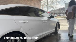 Tessa Tasty - ass out car wash - Solo-1