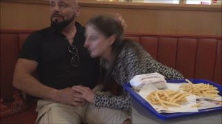 free xxx video 13 Fickschnitte-18 in Burgers, fries and butt fucking please on public high heels anal-2