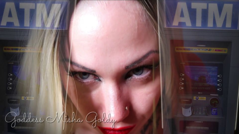 The GOLDY rush – Human ATM Reprogramming You Will Be No Longer a Man Just an Automatic ATM.