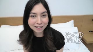 This Cute 18 Yr Old Inuit Alaskan With Braces And Long Legs Sucks Cock-1