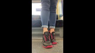 free video 20 foot fetish website feet porn | anas socks 25-06-2021-2145737527-Again me and again on the train taking off my sneakers off | anas socks-2