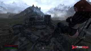 [GetFreeDays.com] Sexy Girls grow into giantess - Skyrim Giantess Sex Leak December 2022-7