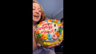 Goddess Kendra Kemper aka lifeofkendra - 04-29-2024 OnlyFans Video - Birthday cake sitting fun  Lick it up servants video Goddess Kendra Kemper fetish-1