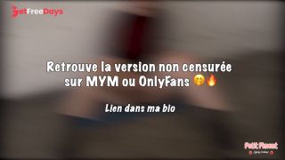 Je me masturbe en exhibe dans mon garage, un inconnu vient me baiser-5