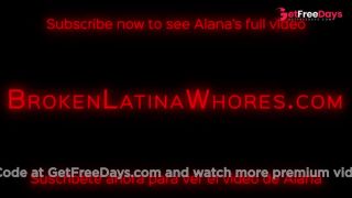 [GetFreeDays.com] Petite Latina Whore Alana Gets Broken By Rough Anal Sex Clip October 2022-9