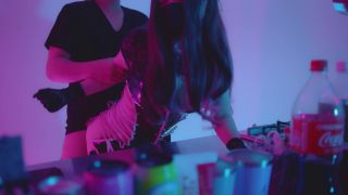 6204 A Café Girl Dressed As An Erotic Nurse Orders And Swallo...-5