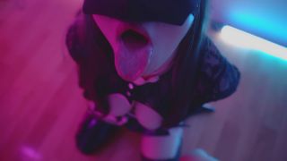 6204 A Café Girl Dressed As An Erotic Nurse Orders And Swallo...-9