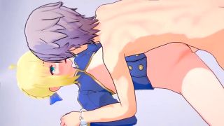 Genshin Saber needs you to Unsheathe your Excalibur in her Tight Pussy - Honkai Star Rail-1