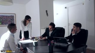 Valentina Bianco in Wild DP Sex in the Office 1080p FullHD-0