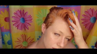 Anya Ivanovna - nya ivanovna wig removal and short hair worsh-9