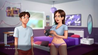 New XXX Games - Jenny Asked Me To Take a Slutty Picture of Her(18 ) - Summertime Saga New Update - New XXX Games-9
