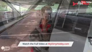 [GetFreeDays.com] Blindfolded and tied blonde babe gets fucked at a public parking - MyDirtyHobby Sex Stream December 2022-3