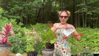 Gardening Interrupted By Sneezing And Nose Blowing Sneezegoddess (Femdom porn)-9