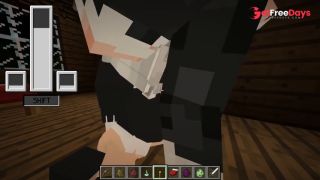 Giving Facials In Minecraft-2
