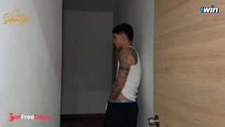 I Covered Voyeur Boy Spying on Me while I was Masturbating and Made Him Fuck ...-1