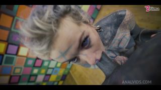 AnalVids.com, LegalPorno.com - Anuskatzz - Tattoo Couple Hard POV Sex - Anal Fuck, Gapes, Sloppy BJ, Anal Creampie, Female Orgasm pov Anuskatzz -3
