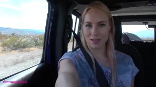 clip 25 CAR TRIP CUCK - SEXY CUCKTRESS JOLENE HEXX TAUNTS YOU ON THE ROAD, femdom handjob hd on fetish porn -7