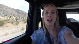 clip 25 CAR TRIP CUCK - SEXY CUCKTRESS JOLENE HEXX TAUNTS YOU ON THE ROAD, femdom handjob hd on fetish porn -9