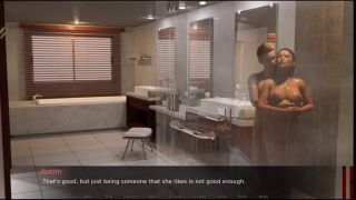 Cum In Pussy Gaming - Rocking Robin - Robin Scene - Fucking hot big tit brunette girlfriend in the shower-1