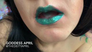 Goddess April Sip My blue spit - Financial Domination-1