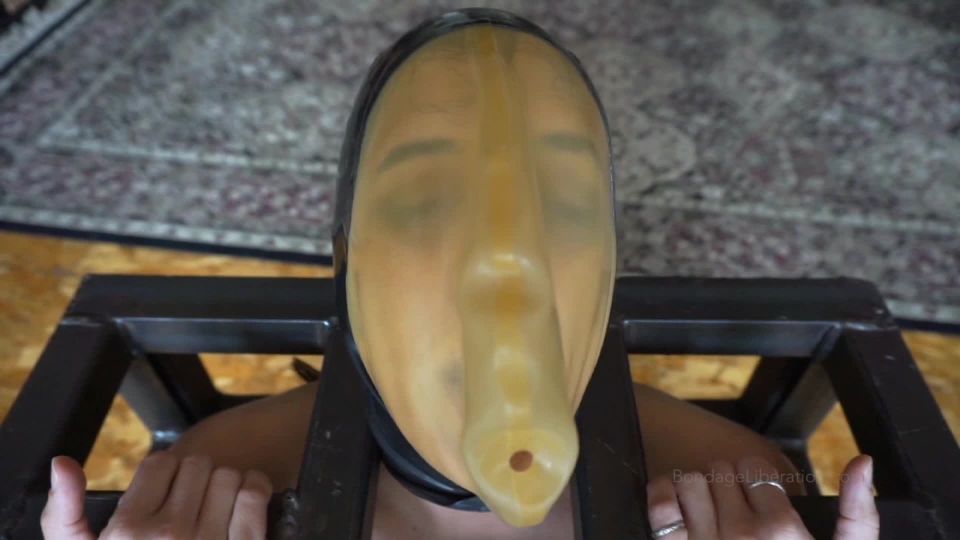online xxx clip 26 ebony femdom handjob Rebreather Hood Self-Bondage, bdsm on femdom porn
