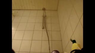 Nice teen in the shower. spy cam-6