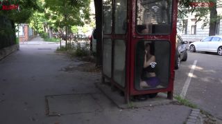 Public Blowjob In The Phone Booth 1080p-0