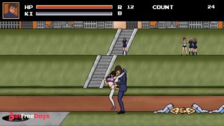 College Brawl Side Scroller Hentai Fighting Game Stage 04 Full Porn Game Play-5