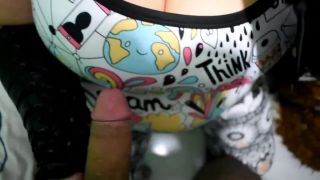 Ball  Cock Slapping Handjob with Dirty Talk by BBW Mature with Big Boobs.-4