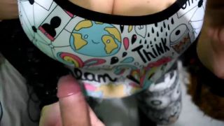 Ball  Cock Slapping Handjob with Dirty Talk by BBW Mature with Big Boobs.-6