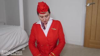 adult video clip 39 Goddess Elouise - Air Hostess Mind Fuck on femdom porn crush fetish fish-6