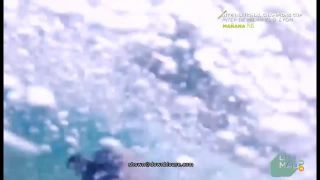 Underwater double boob slip thanks to those reality's  contestants.-7