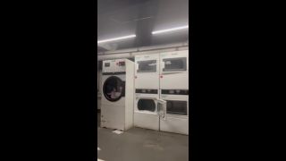 Mature Porn Showing Off in Basement Laundry Room of my Building-8