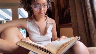 7194 Bookworm little Step Sister tries Sex - Dani Diaz-1