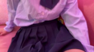 dousei_jiji - 【個撮】生ハメ前の制服生着替え｜素人 個撮 ハメ撮り 裏垢女子 制服 NTR 寝取られ-2
