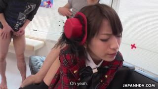 free porn video 6 asian girl show hardcore porn | Ruri Narumiya gets cum on her ass from her fans | japanese-5