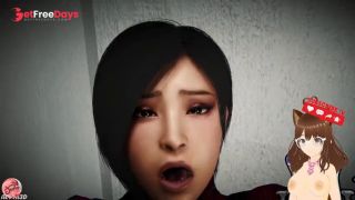 [GetFreeDays.com] Resident Evil 4s Ada Wong gets a big dick from Lyon after the credits Parody animation - Jazziuu Sex Film July 2023-5