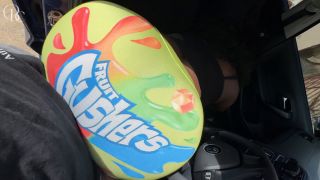 Big Booty Ebony Gets Fucked Through A Hole In Her Tight Gusher Shorts O.-6