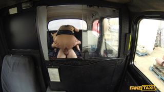 Smoking Hot Cougar Lets Her Massive Tits Loose All Over Cabbie s Dick - Taxi-2