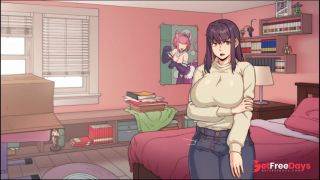 Chloe Getting Boner for Her Roommate Amy in The First Day-2