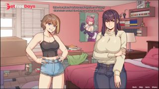 Chloe Getting Boner for Her Roommate Amy in The First Day-3