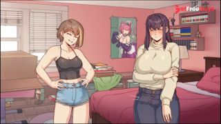 Chloe Getting Boner for Her Roommate Amy in The First Day-5