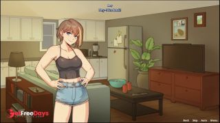 Chloe Getting Boner for Her Roommate Amy in The First Day-7