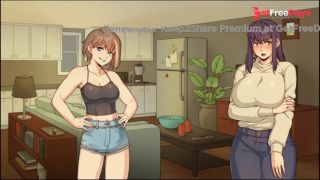 Chloe Getting Boner for Her Roommate Amy in The First Day-8